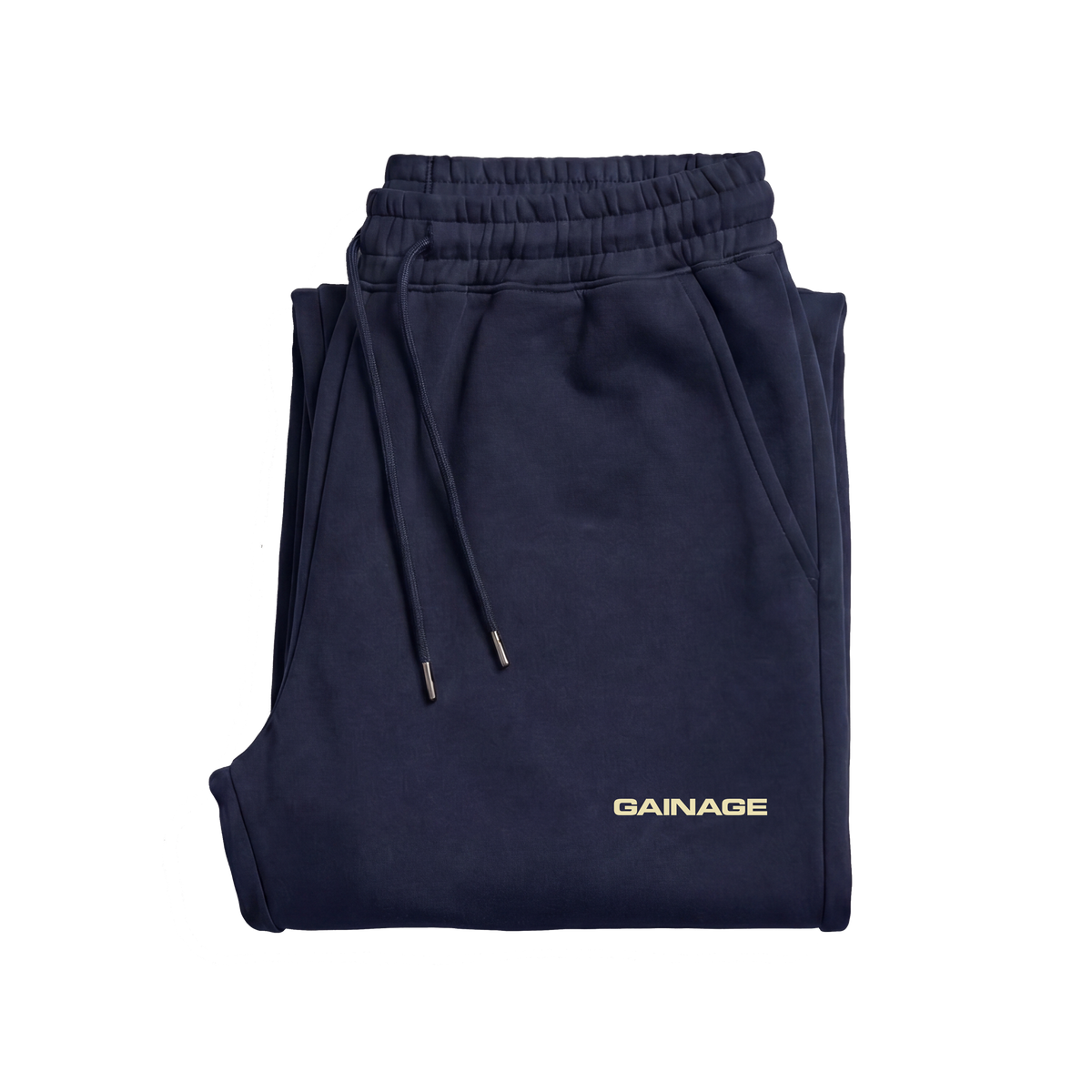 Navy Chalk Heavy Weight Joggers