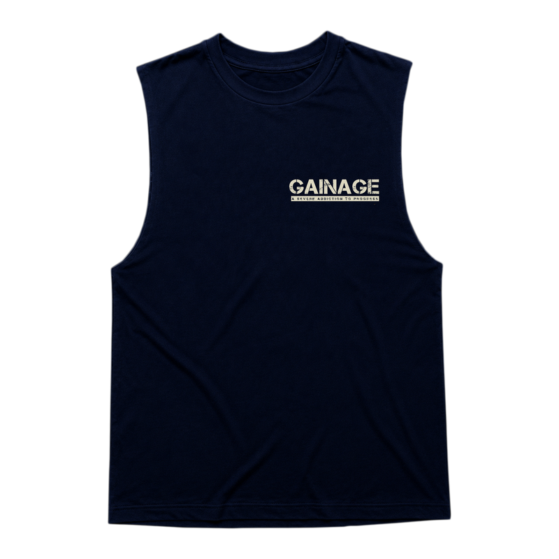 Classic Navy Chalk Vest