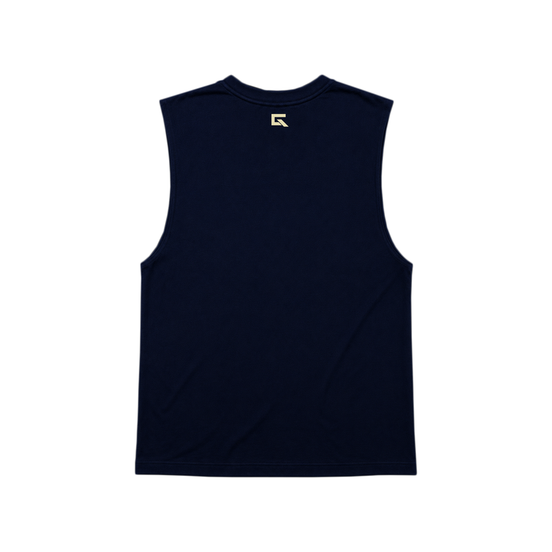 Classic Navy Chalk Vest